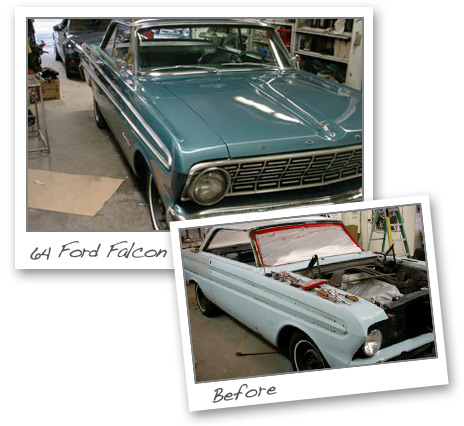 64 Ford Falcon Frank & Sons Body Works in Scotia, NY