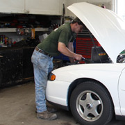 Dave Rowe headshot Frank & Sons Body Work in Scotia, NY