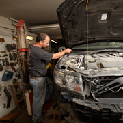 Todd Alvord headshot Frank & Sons Body Work in Scotia, NY